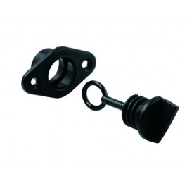 Drain Socket With Removable Screw Bung