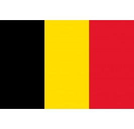 Belgium flag 20x30 cm