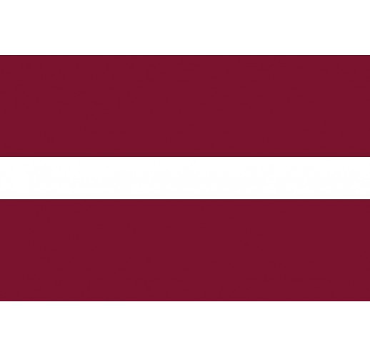 Latvian flag Adria Bandiere