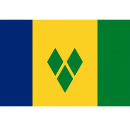 Flag of Saint Vincent and the Grenadines 70x100 cm