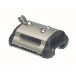 End fitting for mainsheet system for yachts up to 11.0m (36ft)
