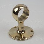 Brass handrail Ø25 hole intermediate support