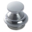 Brass button Chrome pearl