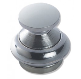 Brass button Chrome pearl