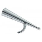 Chromed brass hook