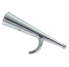 Chromed brass hook
