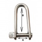 6mm Key Pin Shackle