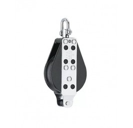 76 mm Block with swivel and becket, Heavy-Duty
