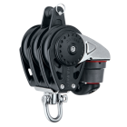 57 mm Triple Block — Swivel, Becket, Cam Cleat