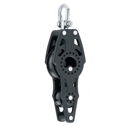 57 mm Fiddle Block — Swivel, Becket