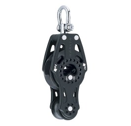 57mm Fiddle Ratchet Block — Swivel