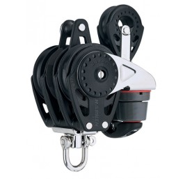 75 mm Triple Ratchamatic® Block — Swivel, Becket, Cam Cleat, 57 mm Block