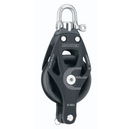 80 mm Aluminum Element Block — Swivel, Becket