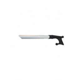 Small aluminium telescopic mooring hook with plastic top