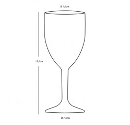 Wine glass SAILOR SOUL (6 pcs.)