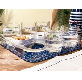 MB TRAY FOR GLASSES + 3 SNACKS PARTY