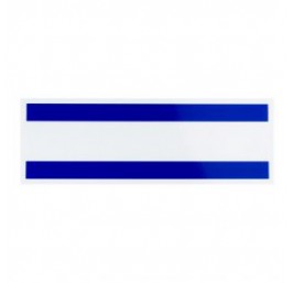 Measurement band sticker for Optimist spars