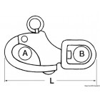 Osculati Snap-Shackles for spinnaker, halyards and general purposes 87 mm