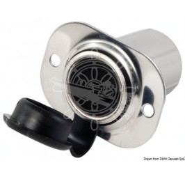 Socket for cellular phones or lighters