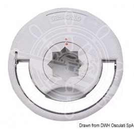Osculati Bottom board lifting latch - retractable handle
