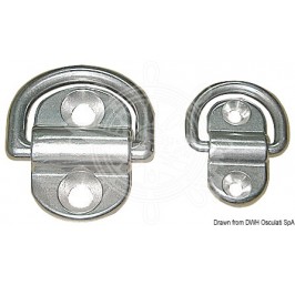 Swivelling half-ring