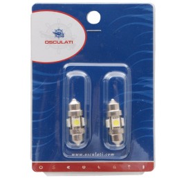 2 Festoon LED bulb 31 mm 3000 K