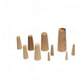Wooden plugs (set of 6)