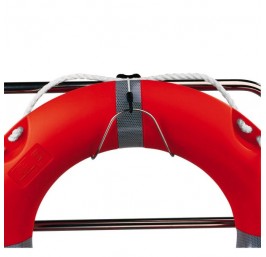Ring buoy rack