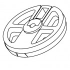 Clip on system Rondo